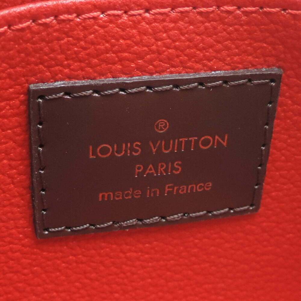 LOUIS VUITTON Authentic Brown Damier Pochette Pouch - Picture 6 of 8